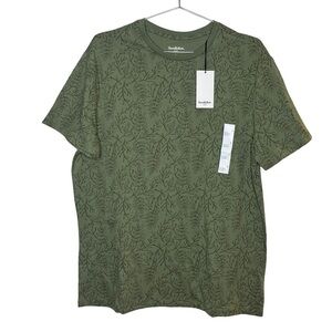 TARGET Goodfellow & Co Sage Fling Tee Shirt 2022 Botanical Floral Print